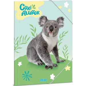 Ars Una Gumis mappa A4 24' Cuki-Koala 50214280 350gr vastag kartonból