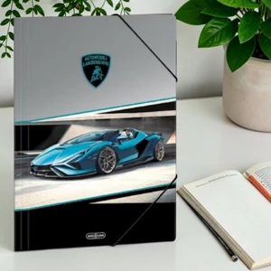 Ars Una Gumis mappa A4 24' Lamborghini 50213368 350gr vastag kartonból