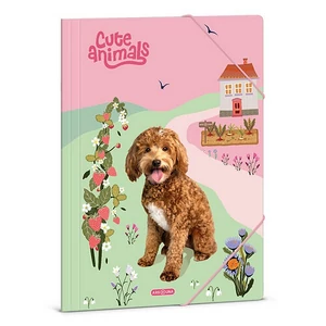 Ars Una Gumis mappa A4 25 Cute Animals Doggie 50214587 350gr vastag kartonból