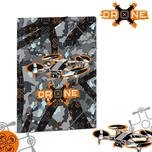Ars Una Gumis mappa A4 26' Drone X 50215386 350gr vastag kartonból
