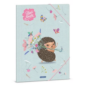 Ars Una Gumis mappa A4 26' Fresh Flowers 50215249 350gr vastag kartonból