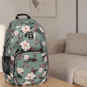 Ars Una Hátizsák Au 14 Flowery Green  26' 55845359  3év garancia