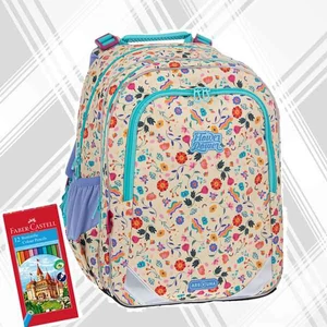 Ars una iskolatáska ErgoFit 23 24L ergo-fit Flower Power (5260) 56172607 prémium 3év garancia