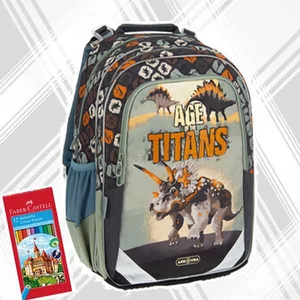 Ars una iskolatáska ErgoFit 23 24L Age of the Titans dínó 56172614 prémium 3év garancia