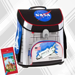 Ars Una Kompakt Iskolatáska 21 NASA - űrhajós 54490789 mágneszár 3év garancia