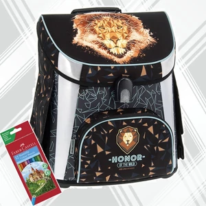 Ars Una Kompakt Iskolatáska 22 Honor Of The Wild 54491328 mágneszár 3év garancia