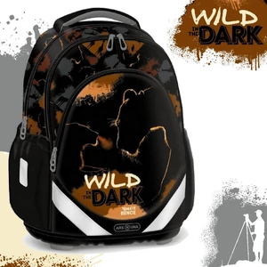 Iskolatáska szett Ars Una 26 Wild in the Dark iskolatáska,tornazsák uzsidoboz, gumis mappa,kulacs,tolltartó