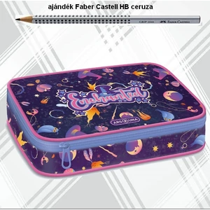 Ars Una tolltartó többszintes Enchanted üres 24 lila 54953871 nagymérfüzetű írószertartókkal
