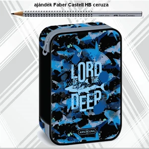 Ars Una tolltartó többszintes Lord of the Deep cápa üres 24 54953871 nagymérfüzetű írószertartókkal