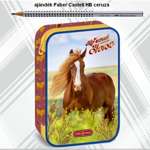 Ars Una tolltartó többszintes My SweFűzet Horse LÓ üres 24 ló 51343583 nagymérfüzetű írószertartókkal