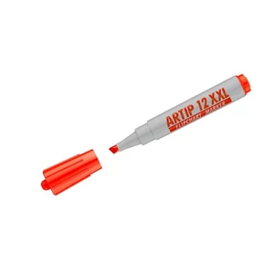 Artip 12 XXL marker piros 1-4mm vágott hegyű flipchart marker ICO táblamarker