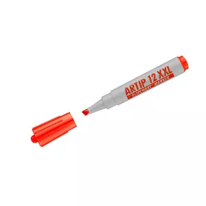 Artip 12 XXL marker piros 1-4mm vágott hegyű flipchart marker ICO táblamarker