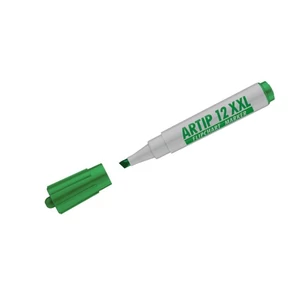 Artip 12 XXL marker zöld 1-4mm vágott hegyű flipchart marker ICO táblamarker