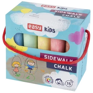Aszfaltkréta 15db-os Easy színes kréta 88305