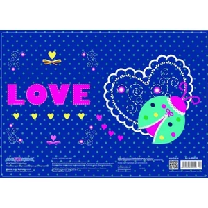 Asztali könyöklő CFS Plastic Cool for School Ladybug - katicás 385x270mm Papiron iskolaszezonos termék