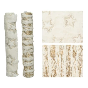 Asztalközép textil 24' 2 féle mintával 35x200 sdkae
