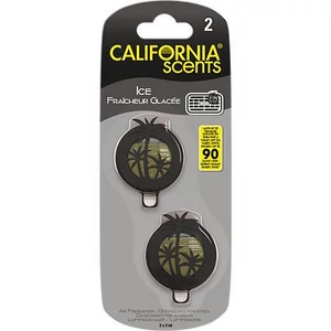 Autóillatosító mini diffúzer 2x3ml CALIFORNIA SCENTS ICE