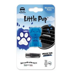 Autóillatosító szellőzőrácsra LITTLE JOE "PUP Blueberry Paws" kék