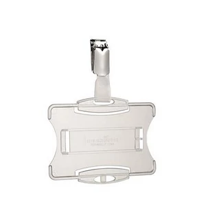 Azonosítókártya-tartó akril, nyitott, csíptetővel DURABLE DB811818