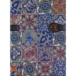 Napló Boncahier Azulejos de Portugal mágnespatentos - 55319 Boncahier jegyzet  Napló