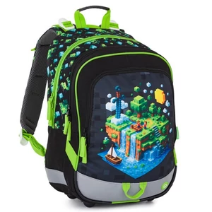 Bagmaster iskolatáska 26 Alfa 26 B lego - zöld 40x31x20cm