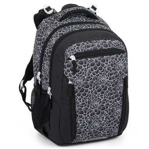 Bagmaster iskolatáska 26 Porto 25 A fekete fehér 44,5x30x22cm
