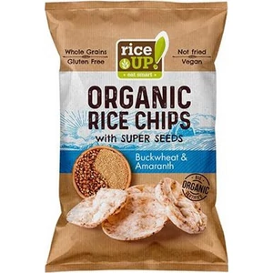 Barnarizs chips 25g RICE UP Bio hajdinával és amaránttal KHK609