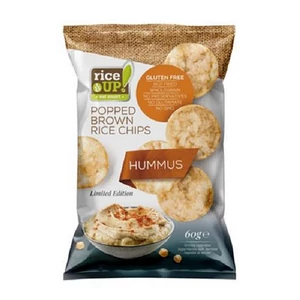Barnarizs chips 60g RICE UP humusz