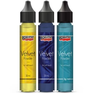 Bársonypor Pentart 30ml Pentart zöld