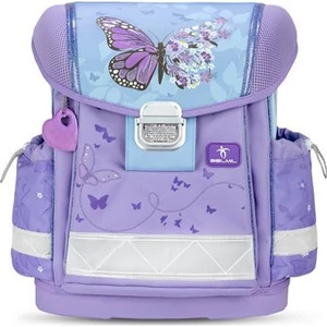Belmil iskolatáska Classy Purple Blue Butterfly