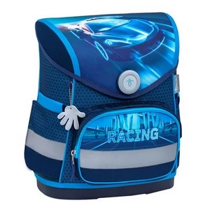 Belmil iskolatáska '25 Compact Racing Blue Neon baglyos 