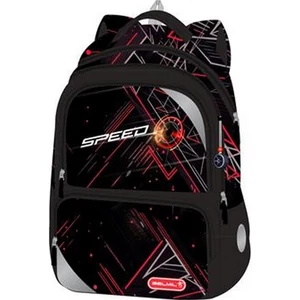 Belmil iskolatáska Maxi Packspecial T-Speed Red Car