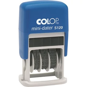 Bélyegző Colop Dátum -S 120- C mini önfestékező dátumbélyegző S120 Colop