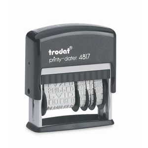 Bélyegző Trodat 4817 dátumbélyegző betű és dát.: 3,8 mm, 12 szó