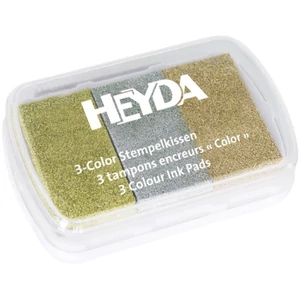 Bélyegzőpárna HEYDA 3 szín arany/ezüst/bronz  204888466