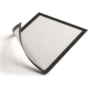 Bemutató keret A4 mágneses, DURABLE, fekete 5db/csom