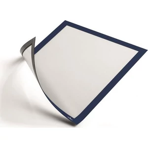 Bemutató keret A4 mágneses, DURABLE, sötétkék 5db/csom
