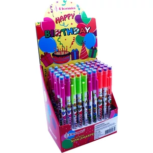 Bensia toLóbetétes ceruza radíros PAEPF96 Happy Birthday szülinapi Születésnapos mintákkal