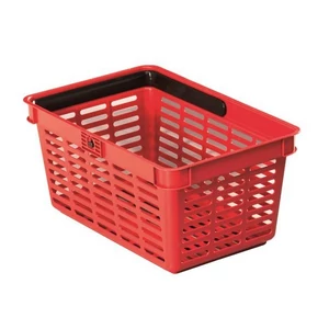 Bevásárlókosár műanyag 19L DURABLE piros