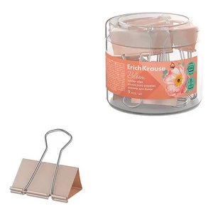 Binder csipesz 32mm 9db Pastel Bloom Peach 