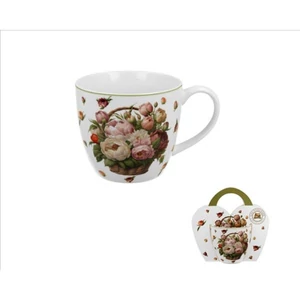 Bögre porcelán460 ml Peonies, díszcsomagolásban