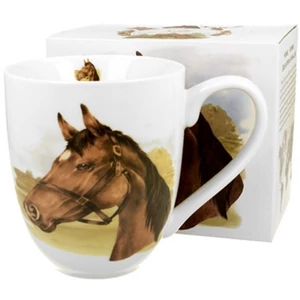 Bögre porcelán 1000ml dobozban, Horse Portrait