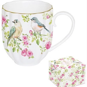 Bögre Porcelán 3dl Spring Time dobozban