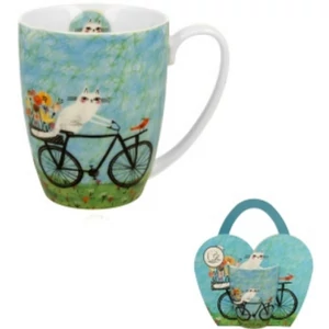 Bögre porcelán 350ml díszcsomagolásban, Bicycle