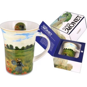Bögre porcelán 350ml Monet:Pipacsmező