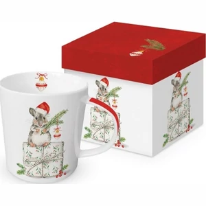 Bögre porcelán 3,5dl Christmas Fridolin dobozban