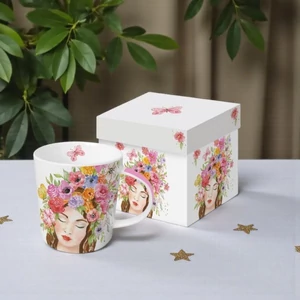 Bögre porcelán 3,5dl dobozban,Dreaming