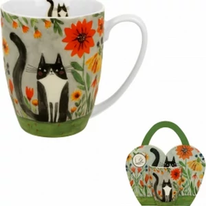 Bögre Porcelán 3,5dl díszcsomagolásban, Cat's Wordl -Me dobozban