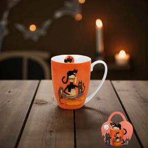 Bögre porcelán 360ml díszcsomagolásban, Cindy for Kitties