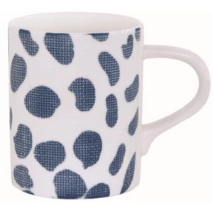 Bögre Porcelán 3,7dl szövött hatású Blue Breeze Dots dobozban